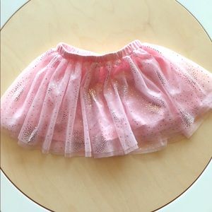 Tulle sparkle pink spring summer Easter skirt
